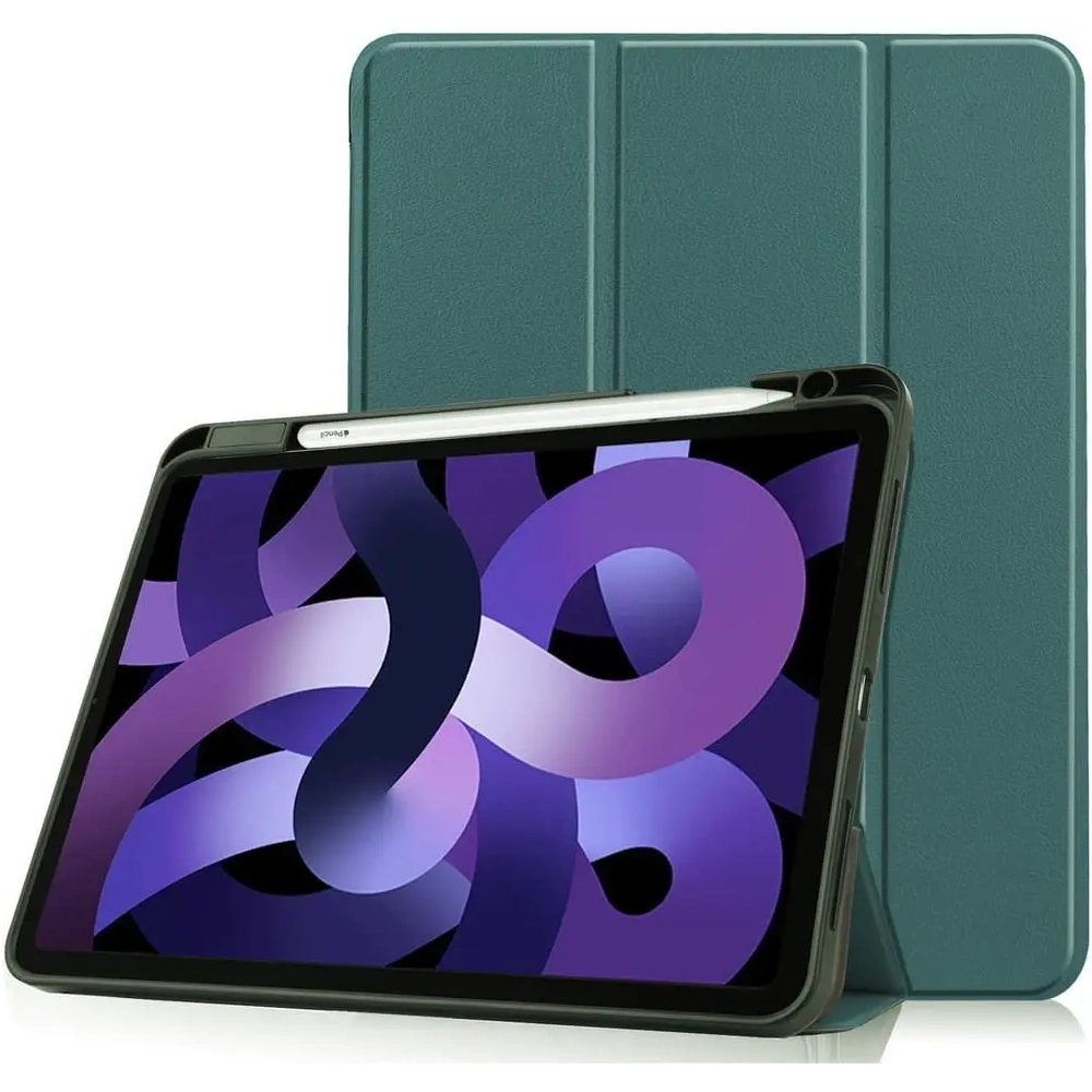 Hurtownia GSM - Bizon Case Tab Lizard Apple iPad Air 5 / Air 4 sötétzöld - BIZ57 - {ean13} - Hurt
