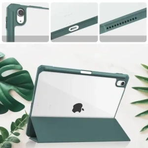 Hurtownia GSM - Etui Bizon Case Tab Clear Matt do Apple iPad Air 6 / Air 5 / Air 4 / iPad Pro 11 2018 tmavě zelená - BIZ59 - {ean13} - Hurt
