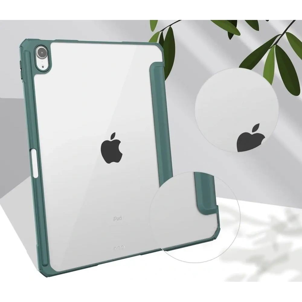 Hurtownia GSM - Bizon Case Tab Clear Matt Apple iPad Air 6 / Air 5 / Air 4 / iPad Pro 11 2018 verde închis - BIZ59 - {ean13} - Hurt