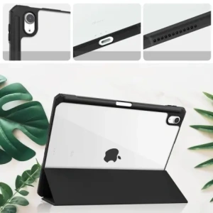 Hurtownia GSM - Etui Bizon Case Tab Clear Matt do Apple iPad Air 6 / Air 5 / Air 4 / iPad Pro 11 2018 černé - BIZ62 - {ean13} - Hurt