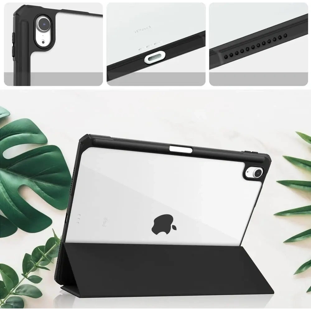 Hurtownia GSM - Bizon Case Tab Clear Matt Apple iPad Air 6 / Air 5 / Air 4 / iPad Pro 11 2018 fekete - BIZ62 - {ean13} - Hurt