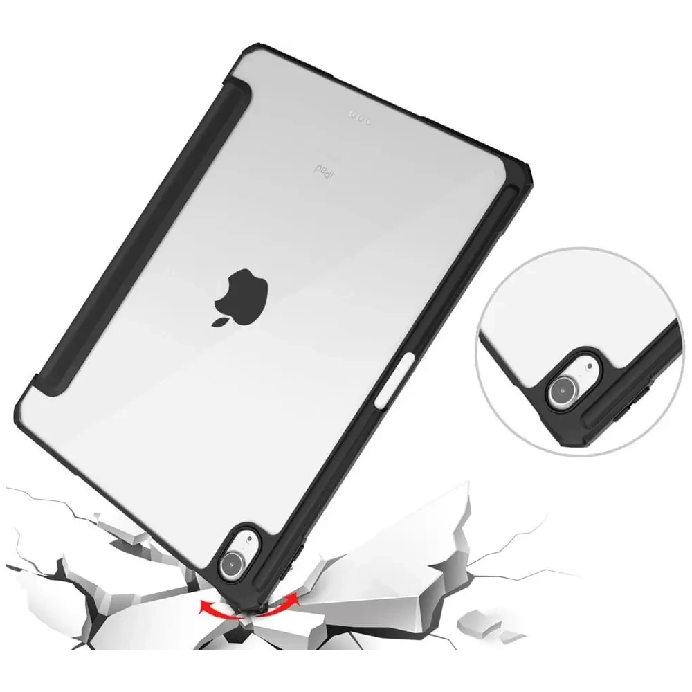 Hurtownia GSM - Bizon Case Tab Clear Matt Apple iPad Air 6 / Air 5 / Air 4 / iPad Pro 11 2018 fekete - BIZ62 - {ean13} - Hurt