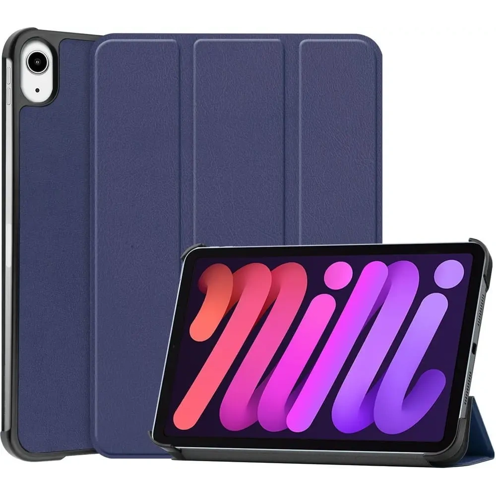 Wholesale Bizon Case Tab Croc Apple iPad Mini (A17 Pro) 2024 / iPad Mini 6 2021 navy blue - BIZ63 - {ean13} - Hurt