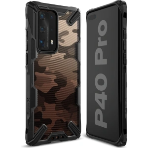 Hurtownia GSM - Etui Ringke Fusion-X Huawei P40 Pro Camo (Moro) Black - RGK1147MOB - {ean13} - Hurt