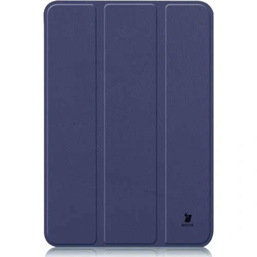 Etui Bizon Case Tab Croc do Apple iPad Mini (A17 Pro) 2024 / iPad Mini 6 2021 granatowe