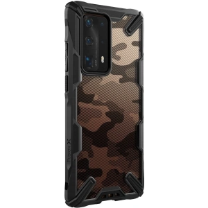Wholesale Ringke Fusion-X Huawei P40 Pro Camo (Moro) Black - RGK1147MOB - {ean13} - Hurt
