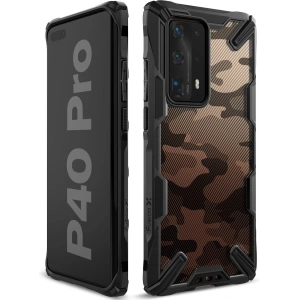 Wholesale Ringke Fusion-X Huawei P40 Pro Camo (Moro) Black - RGK1147MOB - {ean13} - Hurt