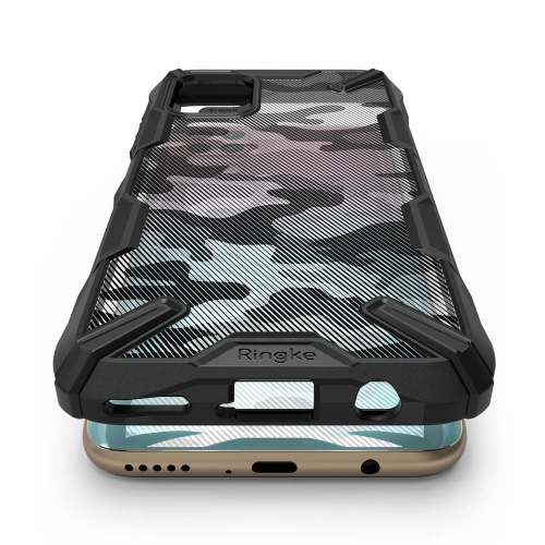 Etui Ringke Fusion-X Huawei P40 Pro Camo (Moro) Black
