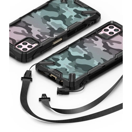 Etui Ringke Fusion-X Huawei P40 Pro Camo (Moro) Black