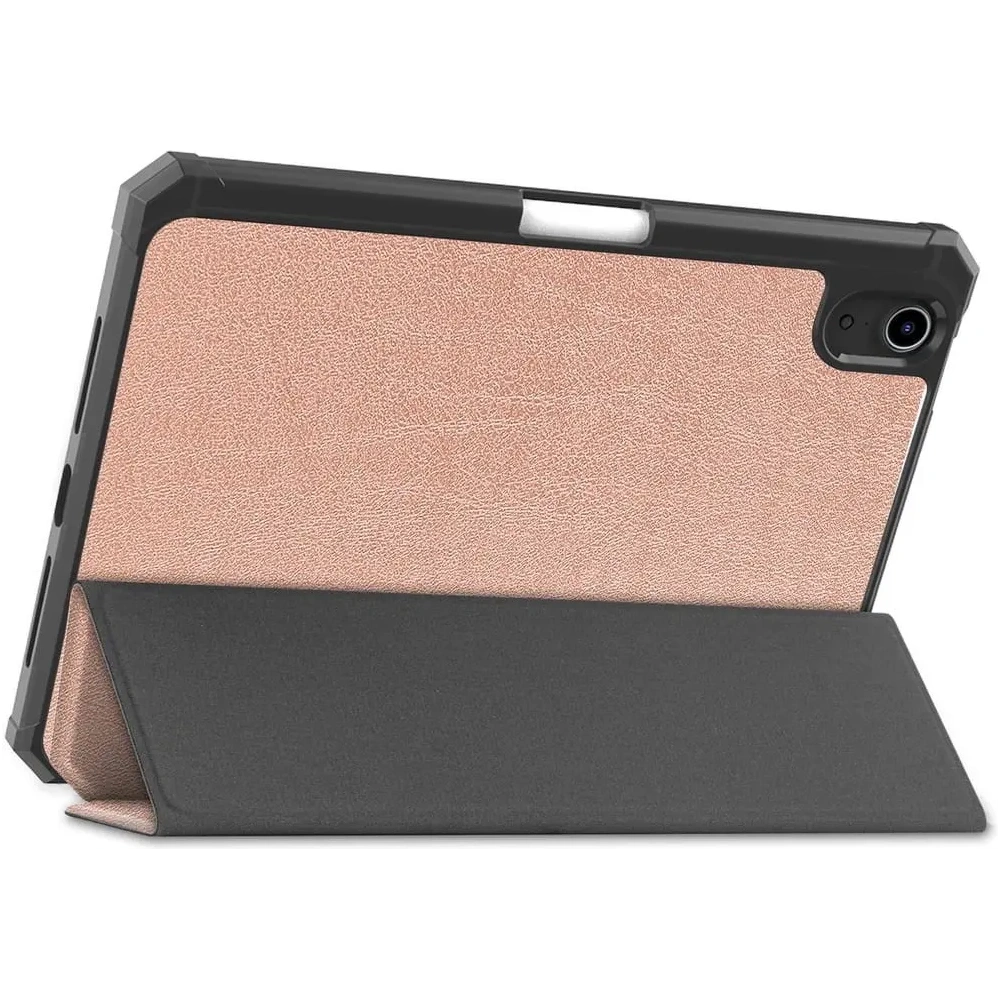 Hurtownia GSM - Bizon Case Tab Lizard Apple iPad Mini (A17 Pro) 2024 / iPad Mini 6 2021 rózsaarany - BIZ64 - {ean13} - Hurt