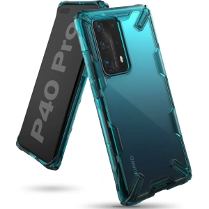 Wholesale Ringke Fusion-X Huawei P40 Pro Turquoise Green - RGK1146GRN - {ean13} - Hurt