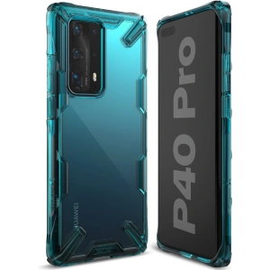 Wholesale Ringke Fusion-X Huawei P40 Pro Turquoise Green - RGK1146GRN - {ean13} - Hurt