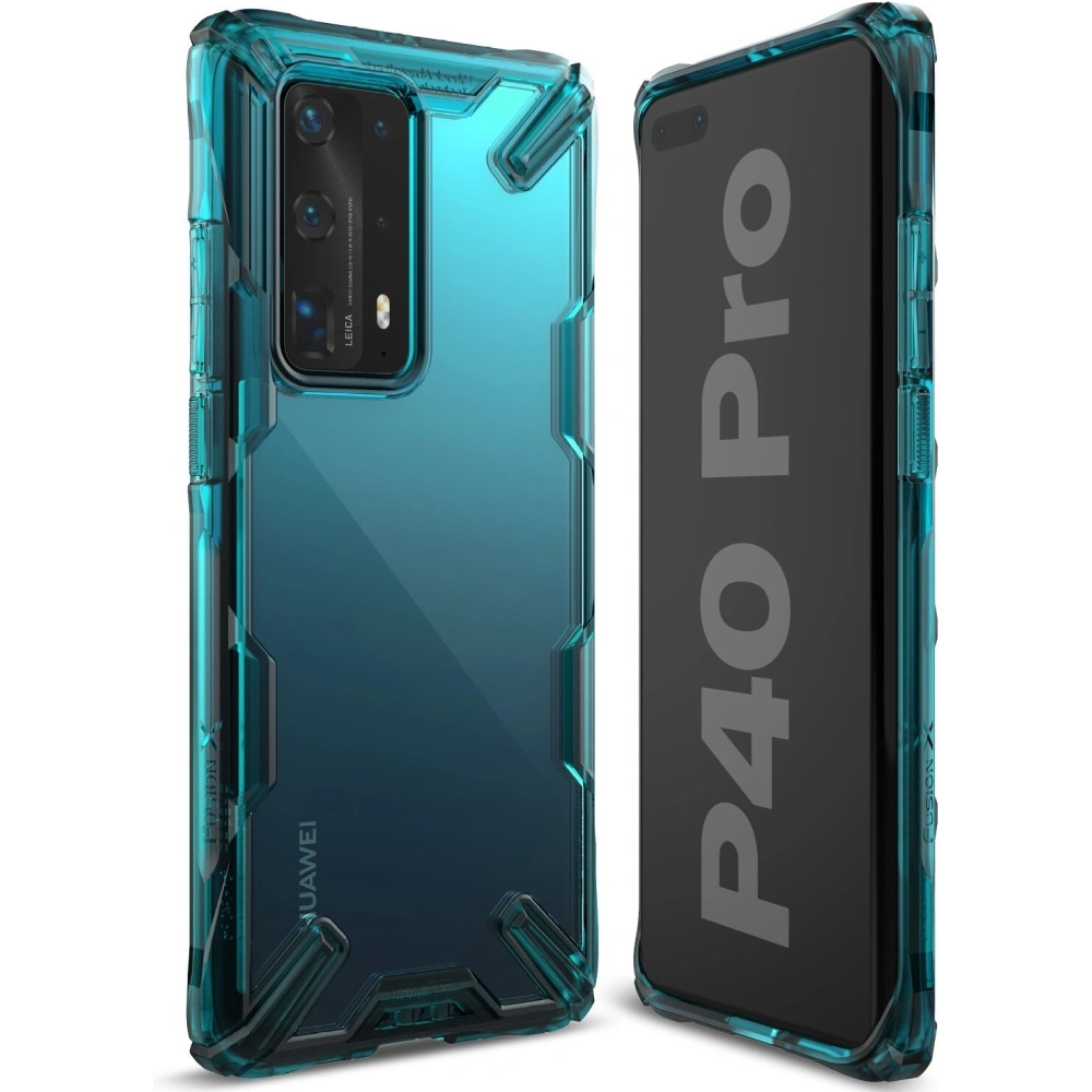 Hurtownia GSM - Etui Ringke Fusion-X Huawei P40 Pro Turquoise Green - RGK1146GRN - {ean13} - Hurt
