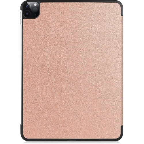 Etui Bizon Case Tab Croc do Apple iPad Pro 11 2022/2021/2020/2018 różowozłote