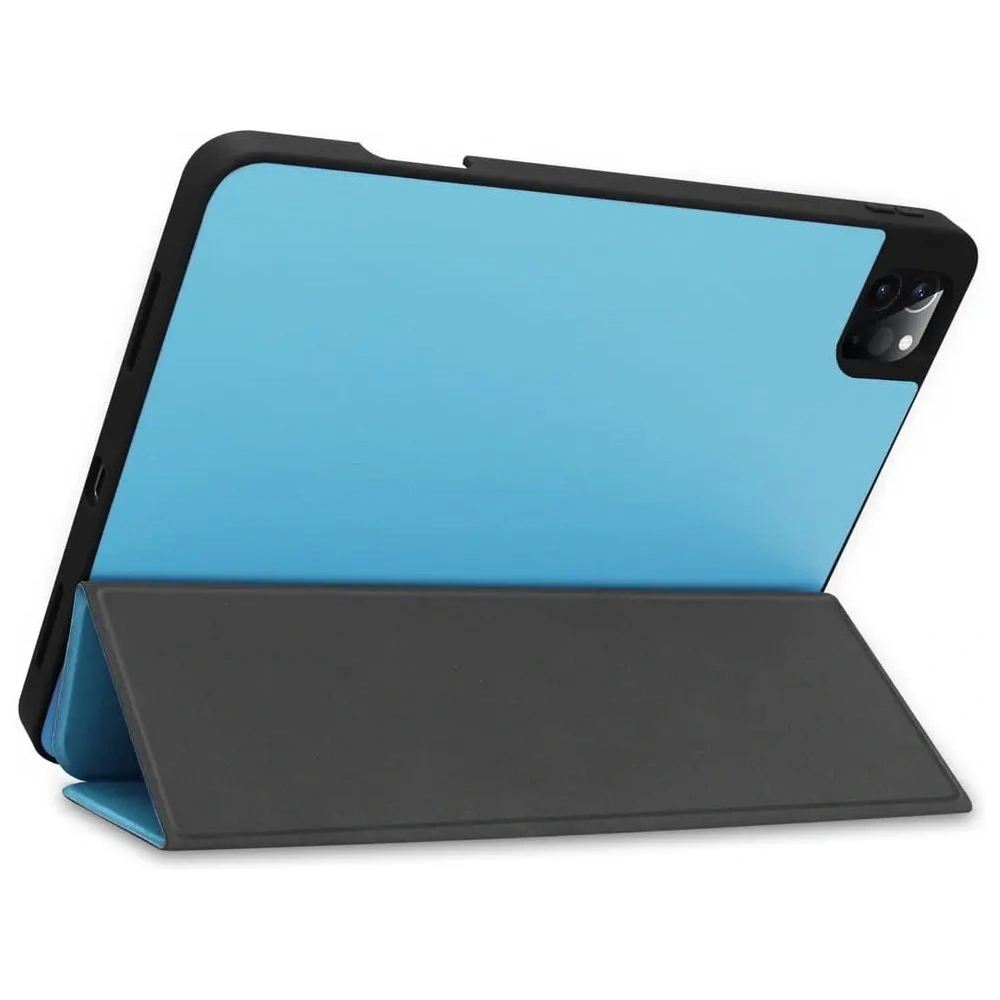 Hurtownia GSM - Etui Bizon Case Tab Lizard do Apple iPad Pro 11 2022/2021/2020/2018 błękitne - BIZ66 - {ean13} - Hurt