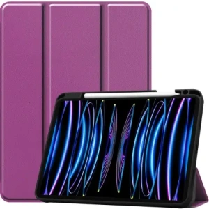 Hurtownia GSM - Etui Bizon Case Tab Lizard do Apple iPad Pro 11 2022/2021/2020/2018 tmavě fialové - BIZ67 - {ean13} - Hurt