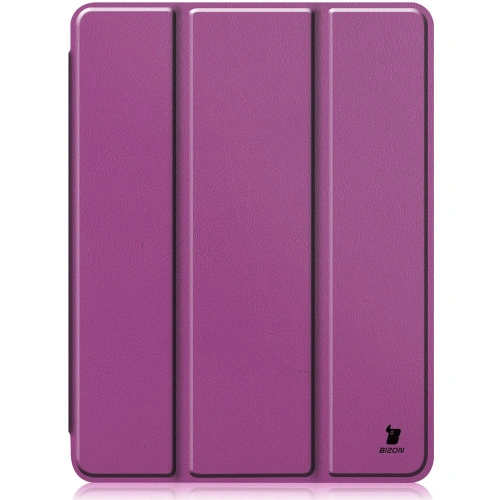 Etui Bizon Case Tab Lizard do Apple iPad Pro 11 2022/2021/2020/2018 ciemnofioletowe