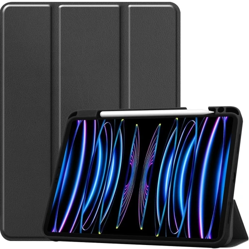Etui Bizon Case Tab Lizard do Apple iPad Pro 11 2022/2021/2020/2018 czarne