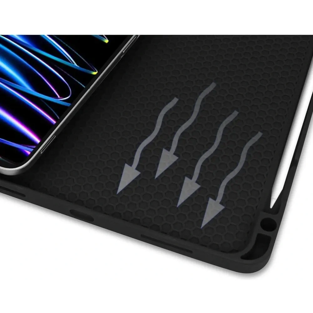 Hurtownia GSM - Bizon Case Tab Lizard Apple iPad Pro 11 2022/2021/2020/2018 fekete - BIZ68 - {ean13} - Hurt