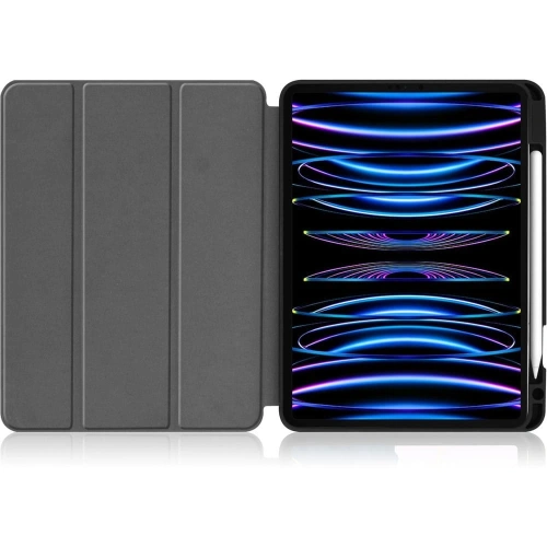 Etui Bizon Case Tab Lizard do Apple iPad Pro 11 2022/2021/2020/2018 czarne
