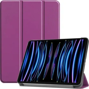 Hurtownia GSM - Etui Bizon Case Tab Croc do Apple iPad Pro 11 2022/2021/2020/2018 tmavě fialové - BIZ70 - {ean13} - Hurt