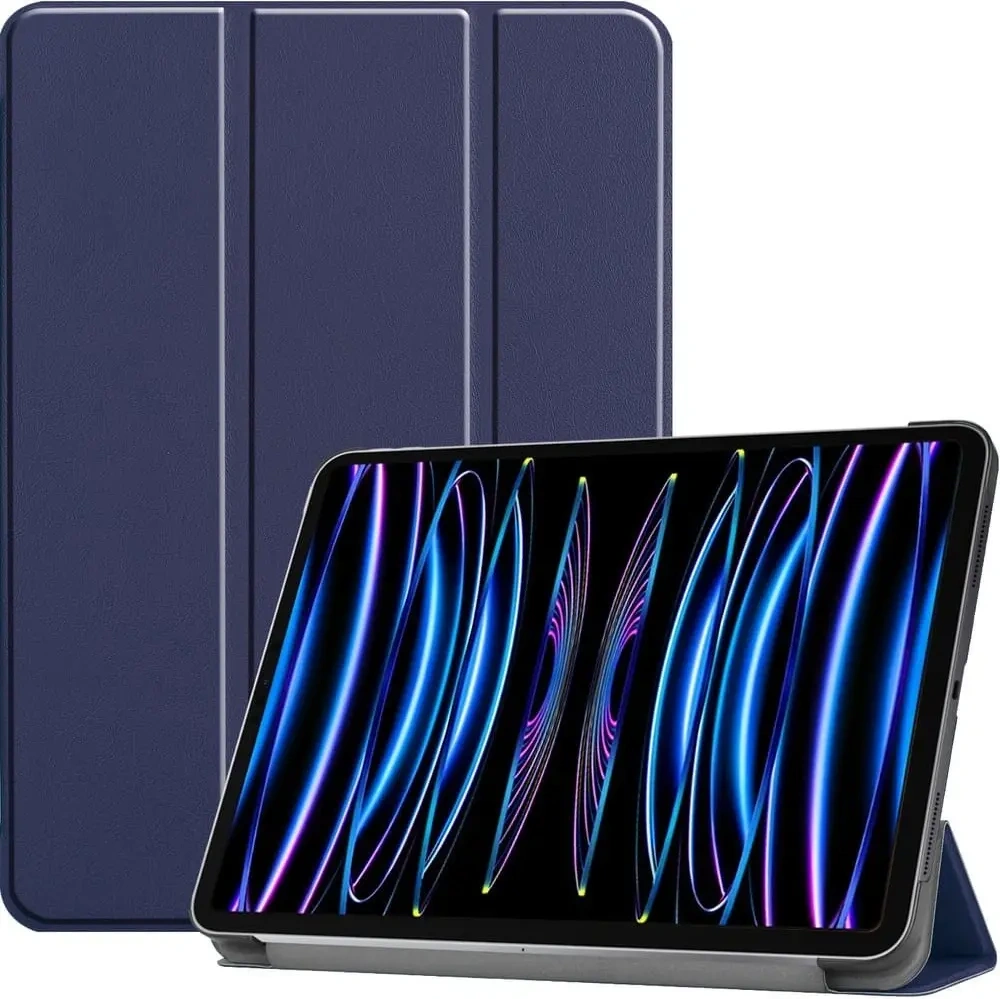 Wholesale Bizon Case Tab Croc Apple iPad Pro 11 2022/2021/2020/2018 navy blue - BIZ71 - {ean13} - Hurt