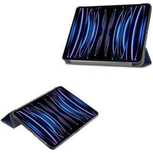 Hurtownia GSM - Bizon Case Tab Croc Apple iPad Pro 11 2022/2021/2020/2018 sötétkék - BIZ71 - {ean13} - Hurt