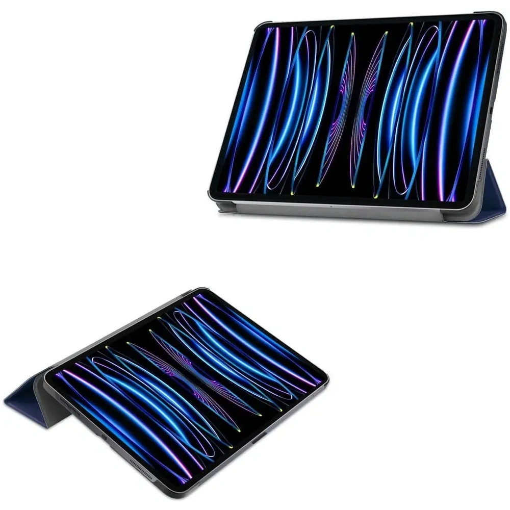 Wholesale Bizon Case Tab Croc Apple iPad Pro 11 2022/2021/2020/2018 navy blue - BIZ71 - {ean13} - Hurt