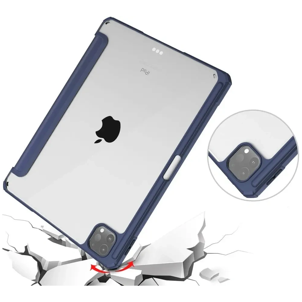 Wholesale Bizon Case Tab Clear Matt Apple iPad Pro 11 2022/2021/2020/2018 navy blue - BIZ72 - {ean13} - Hurt
