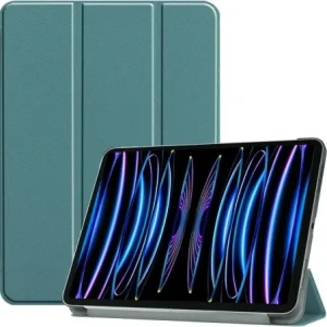 Hurtownia GSM - Bizon Case Tab Croc Apple iPad Pro 11 2022/2021/2020/2018 verde închis - BIZ73 - {ean13} - Hurt