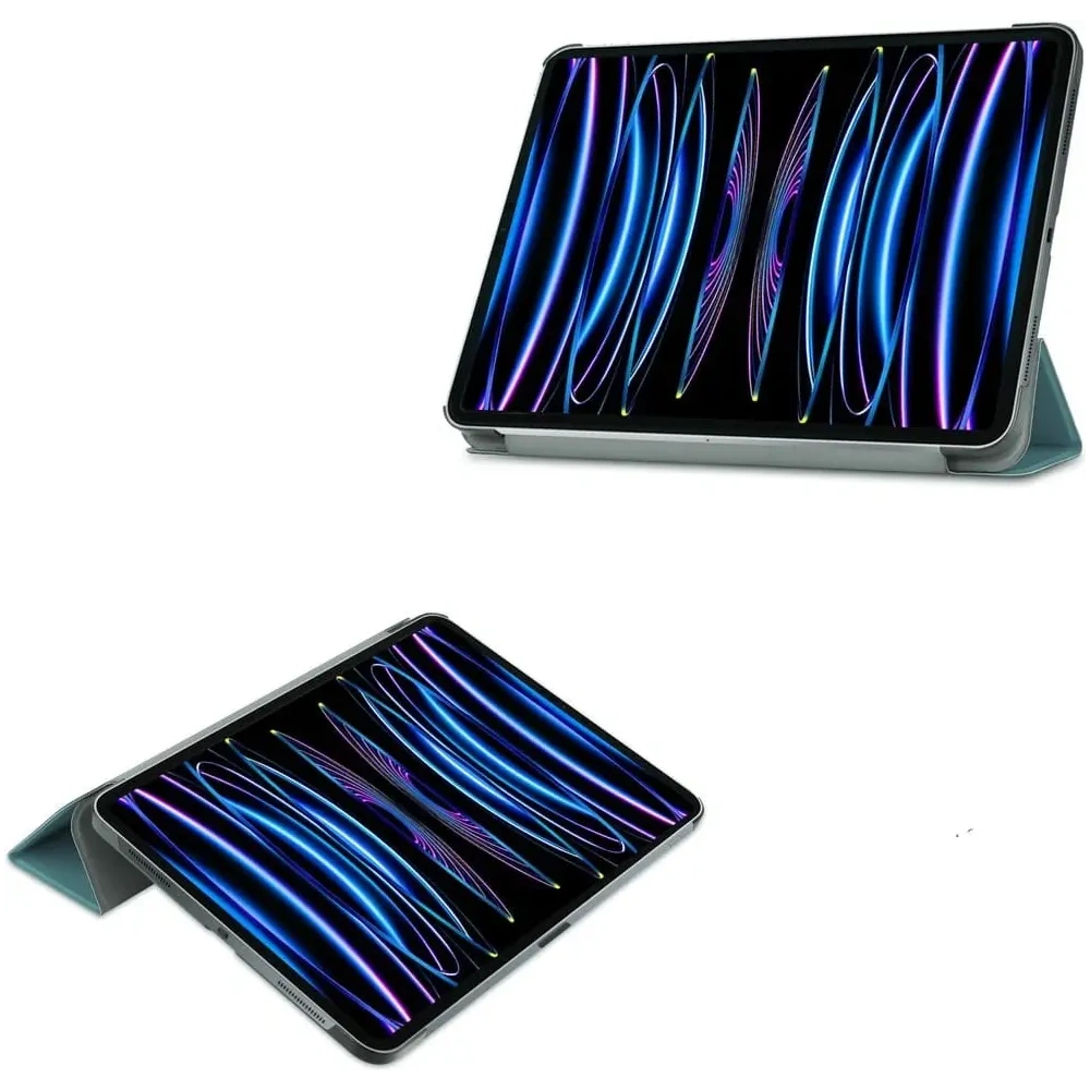 Hurtownia GSM - Bizon Case Tab Croc Apple iPad Pro 11 2022/2021/2020/2018 sötétzöld - BIZ73 - {ean13} - Hurt