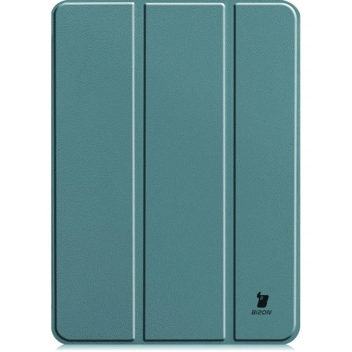 Etui Bizon Case Tab Croc do Apple iPad Pro 11 2022/2021/2020/2018 ciemnozielone