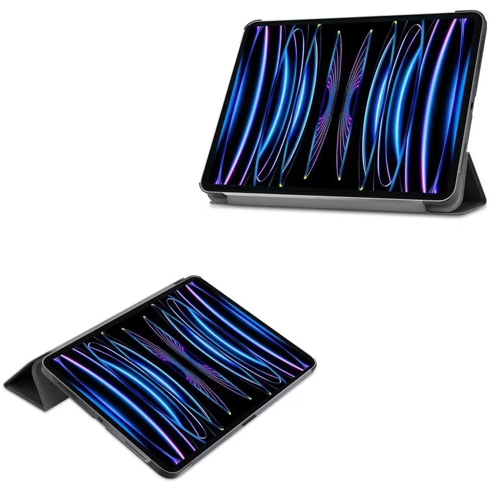 Hurtownia GSM - Etui Bizon Case Tab Croc do Apple iPad Pro 11 2022/2021/2020/2018 czarne - BIZ74 - {ean13} - Hurt