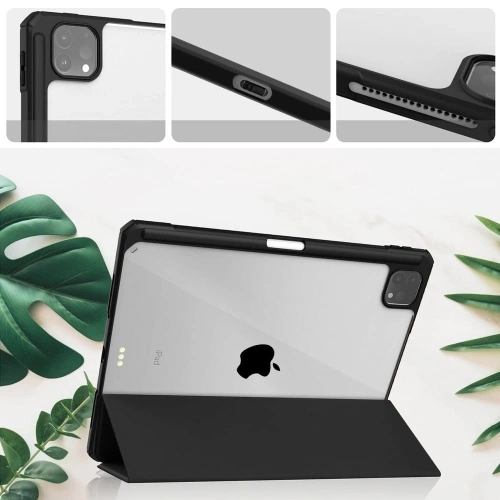 Etui Bizon Case Tab Clear Matt do Apple iPad Pro 11 2022/2021/2020/2018 czarne