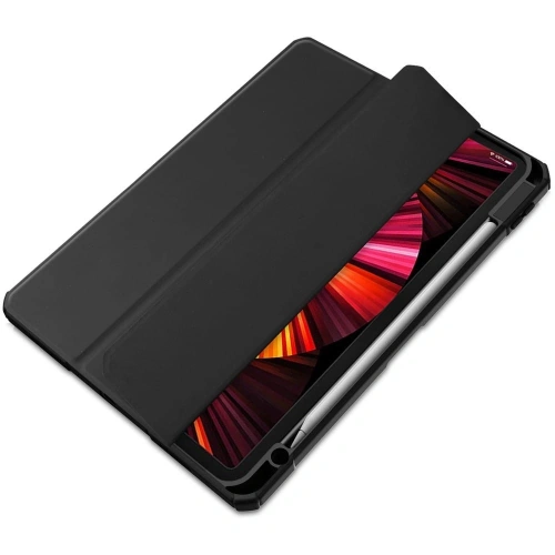 Etui Bizon Case Tab Clear Matt do Apple iPad Pro 11 2022/2021/2020/2018 czarne