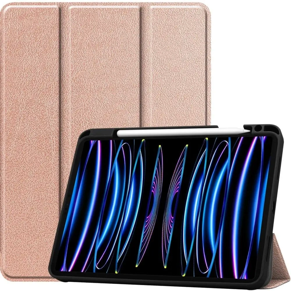 Hurtownia GSM - Bizon Case Tab Lizard Apple iPad Pro 11 2022/2021/2020/2018 rózsaarany - BIZ76 - {ean13} - Hurt