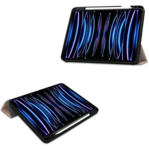 Hurtownia GSM - Bizon Case Tab Lizard Apple iPad Pro 11 2022/2021/2020/2018 rózsaarany - BIZ76 - {ean13} - Hurt