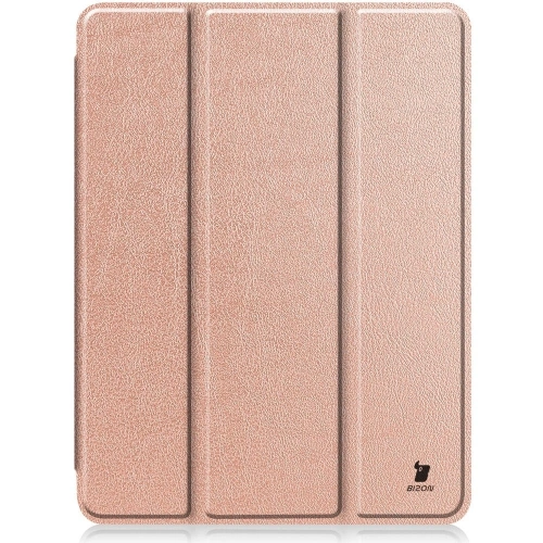 Etui Bizon Case Tab Lizard do Apple iPad Pro 11 2022/2021/2020/2018 różowozłote