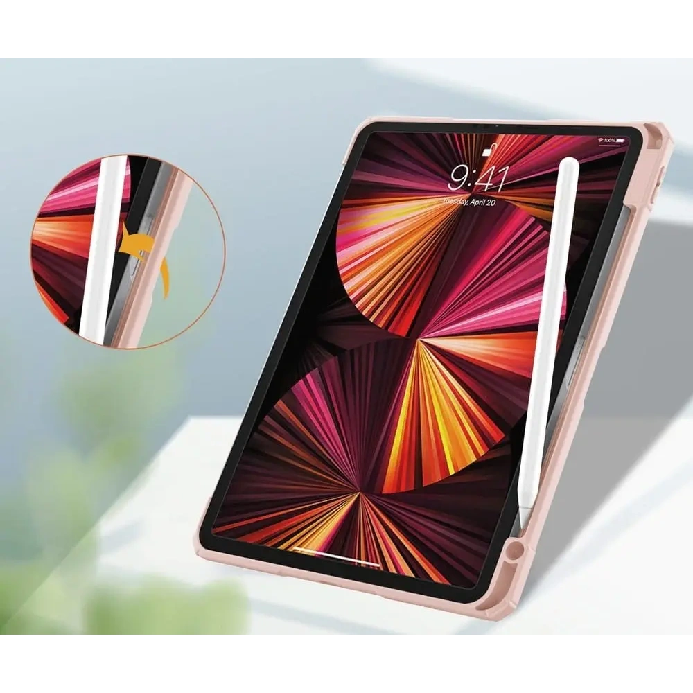 Wholesale Bizon Case Tab Clear Matt Apple iPad Pro 11 2022/2021/2020/2018 rose gold - BIZ77 - {ean13} - Hurt