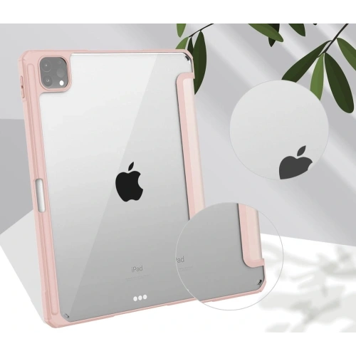 Etui Bizon Case Tab Clear Matt do Apple iPad Pro 11 2022/2021/2020/2018 różowozłote