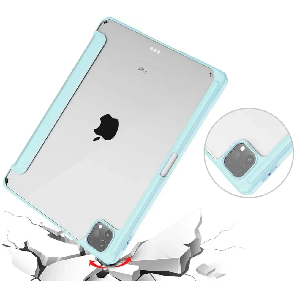 Hurtownia GSM - Etui Bizon Case Tab Clear Matt do Apple iPad Pro 11 2022/2021/2020/2018 błękitne - BIZ78 - {ean13} - Hurt