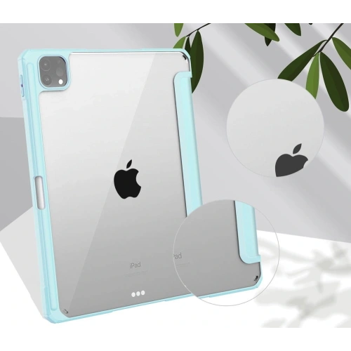 Etui Bizon Case Tab Clear Matt do Apple iPad Pro 11 2022/2021/2020/2018 błękitne