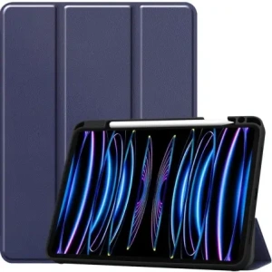 Hurtownia GSM - Bizon Case Tab Lizard Apple iPad Pro 11 2022/2021/2020/2018 sötétkék - BIZ79 - {ean13} - Hurt