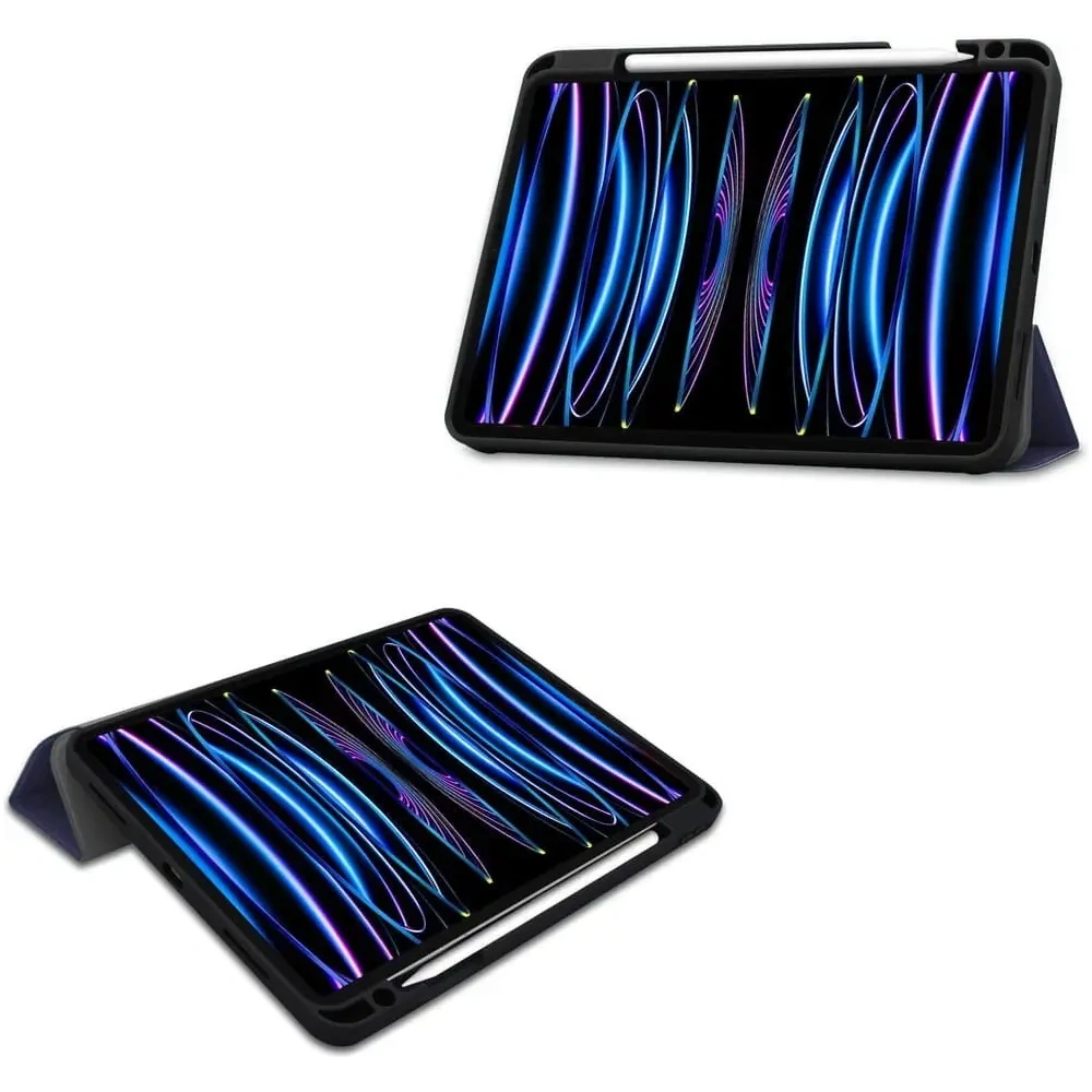 Hurtownia GSM - Etui Bizon Case Tab Lizard do Apple iPad Pro 11 2022/2021/2020/2018 granátové - BIZ79 - {ean13} - Hurt