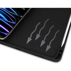 Hurtownia GSM - Bizon Case Tab Lizard Apple iPad Pro 11 2022/2021/2020/2018 sötétkék - BIZ79 - {ean13} - Hurt