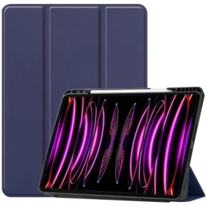 Hurtownia GSM - Etui Bizon Case Tab Lizard do Apple iPad Pro 12.9 2022/2021/2020/2018 modré - BIZ81 - {ean13} - Hurt