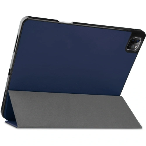 Etui Bizon Case Tab Lizard do Apple iPad Pro 12.9 2022/2021/2020/2018 granatowe