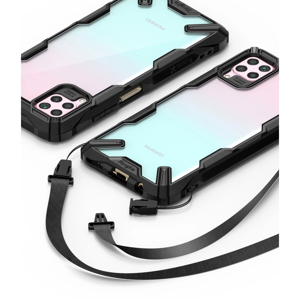 Hurtownia GSM - Etui Ringke Fusion-X Huawei P40 Pro Black - RGK1145BLK - {ean13} - Hurt