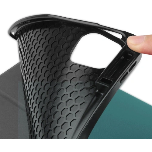Etui Bizon Case Tab Lizard do Apple iPad Pro 12.9 2022/2021/2020/2018 ciemnozielone