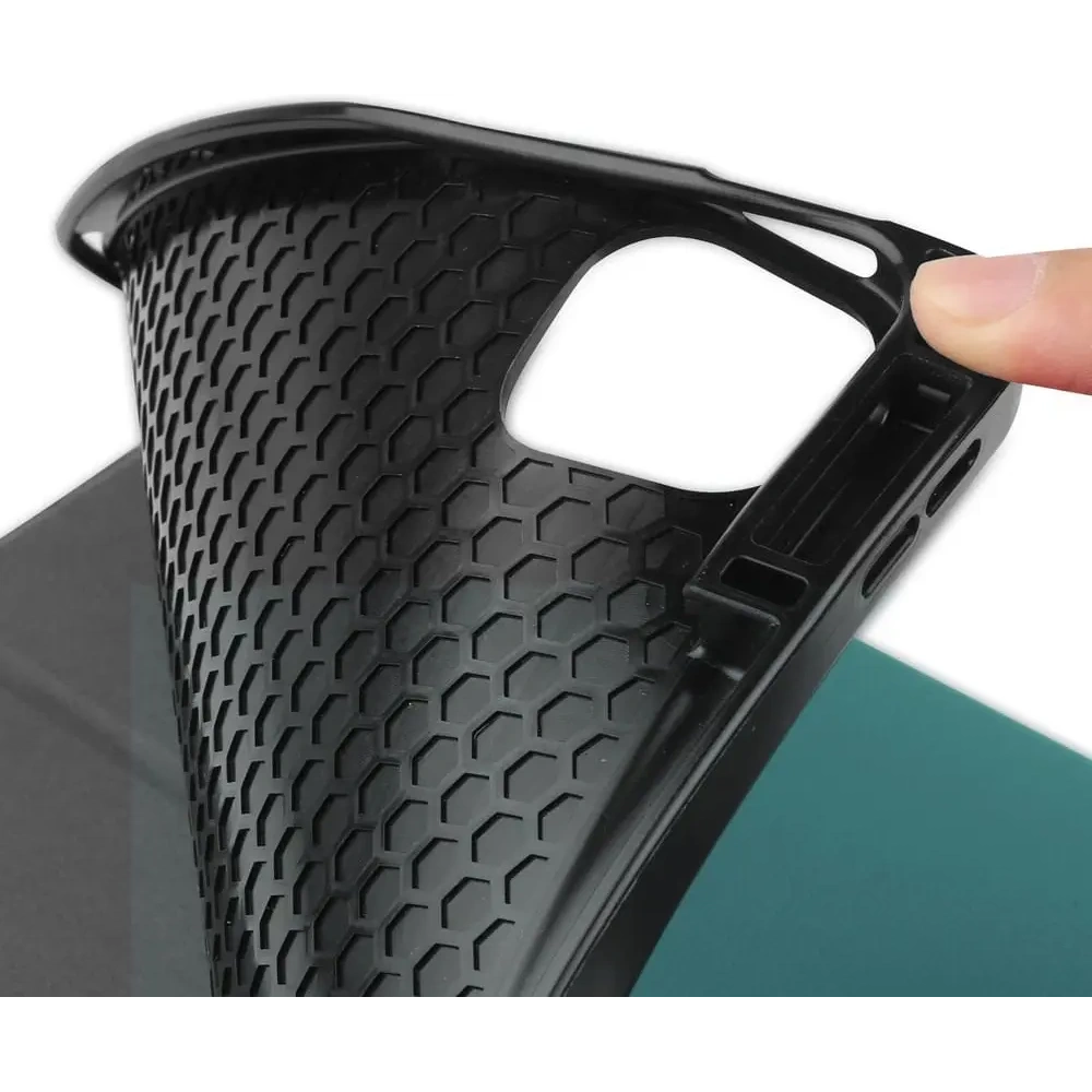 Hurtownia GSM - Etui Bizon Case Tab Lizard do Apple iPad Pro 12.9 2022/2021/2020/2018 tmavě zelené - BIZ83 - {ean13} - Hurt